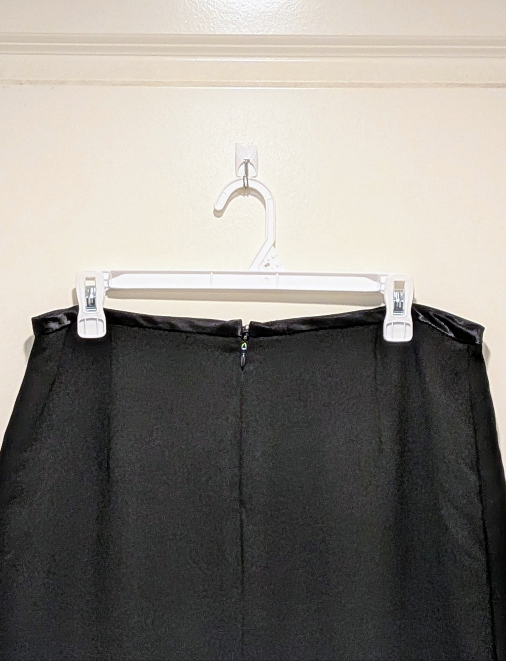 EUC Joseph Ribkoff 14 Vintage 90s Adjustable Slit Tuxedo Skirt - Picture 6 of 7